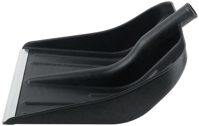 Лопата для уборки снега малая 360х400мм без черенка пластик. 68098