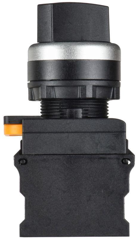 Переключатель 2 полож. 1НО+1НЗ черн. MASTER IEK MI-SW60-11X2-3-24-2-K02