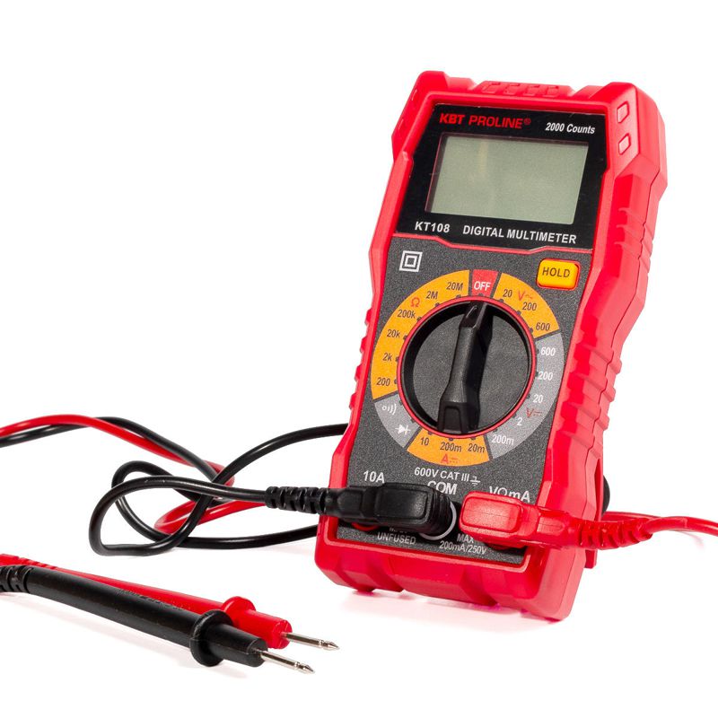 Мультиметр цифровой KT 108 "PROLINE" КВТ 86324