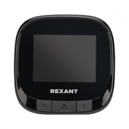 Видеоглазок дверной DV-111 с цветным LCD-дисплеем 2.4дюйм и функцией записи фото Rexant 45-1111